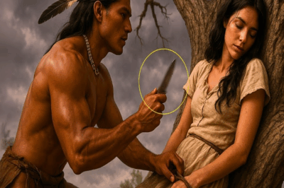 Un Apache solitario salva a una joven en el árbol, sin imaginar lo que ocurriría después.