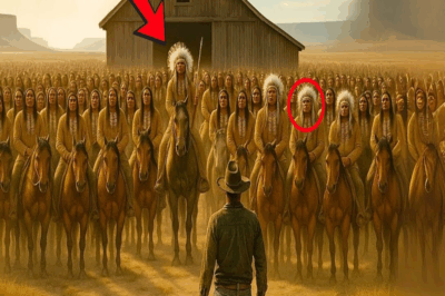 Un VAQUERO ayudó a un niño APACHE hambriento. Al día siguiente, 200 guerreros llegaron a su granero.