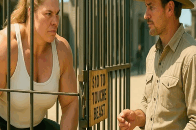 Todos temían a la Viuda Gigante en la Jaula, hasta que el Vaquero la compró y le dijo…