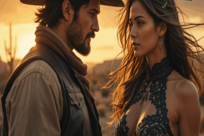 Ella le pidió trabajo al vaquero, y él dijo: “Solo si te casas conmigo antes del atardecer”.