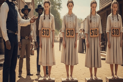 Viudo negro compra a 4 jóvenes en una subasta, las llevó a casa y las casó con sus hijos…