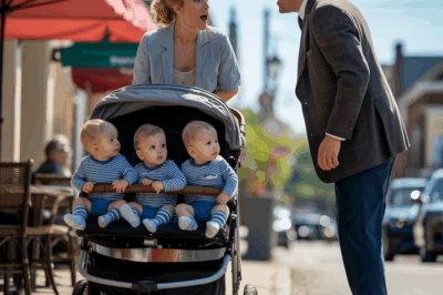 Un multimillonario descubre que su exnovia, a la que dejó hace seis años, tiene trillizos que se parecen exactamente a él… y el final…