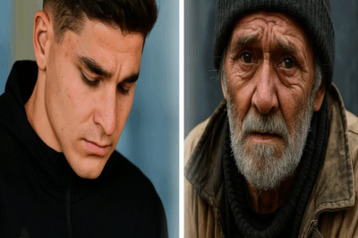 JULIÁN ÁLVAREZ descubre que su verdadero padre vive en la calle…¡y su acto sorprende al mundo!