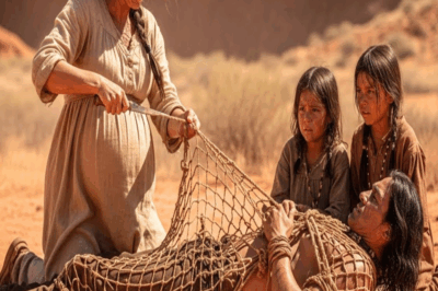 Todos Despreciaban A La Mujer Embarazada, Hasta Que Ella Cortó Las Cuerdas Y Liberó Al Hombre Apache