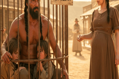 Todos Temían Al Apache Enjaulado… Hasta Que La Viuda Pidió Comprarlo Con Su Anillo De Bodas