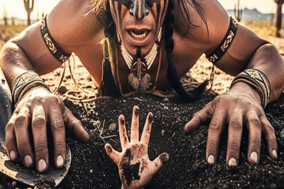 JEFE APACHE CAVÓ 7 HORAS PARA SALVAR NIÑA ENTERRADA VIVA… y ella nunca supo quién la sepultó