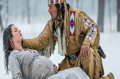 APACHE ENCONTRÓ A UNA EMBARAZADA MORIBUNDA EN LA NIEVE… y prometió criar a su bebé como propio