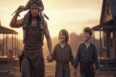 HERRERO APACHE ADOPTÓ A TRES NIÑOS BLANCOS HUÉRFANOS…y enfrentó rechazo de ambos mundos por ello