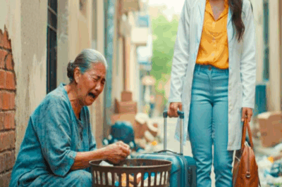 Regresó de USA y encontró a su madre viviendo en la calle por confiar en un hombre malo y pasó esto.