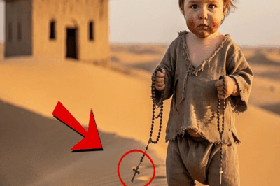 El niño que cargaba dos rosarios y un corazón roto… hasta que ella susurró ‘No estás solo’