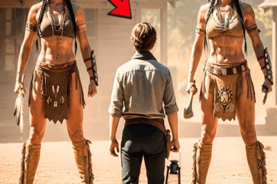 «Tengo hambre de un hombre», dijo una de las dos mujeres apaches gigantes al ranchero virgen.