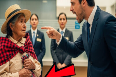 “¡AQUÍ NO ES UN RANCHO!” — PRESIDENTE del banco HUMILLÓ anciana… sin IMAGINAR lo que ella cargaba…