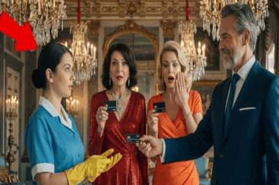 MILLONARIO ENTREGA 3 TARJETAS SIN LÍMITE A 3 MUJERES… HASTA QUE LA LIMPIADORA SORPRENDE