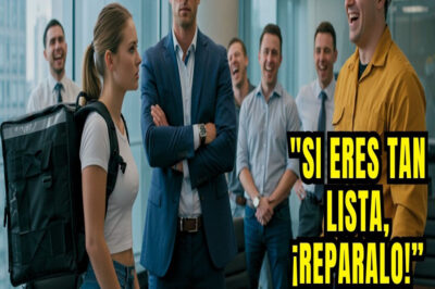 “Si eres tan lista, ¡repáralo!” 30 Ingenieros fallaron pero la Repartidora lo resolvió