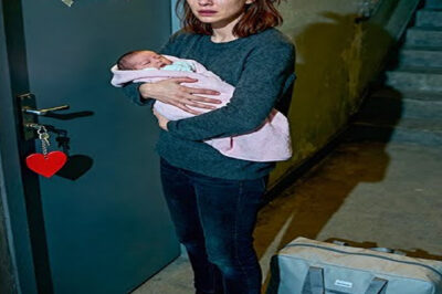 Volví de la maternidad, pero la llave no entraba. En la puerta había una nota:“Departamento vendido”