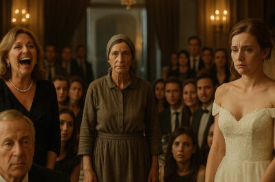 “¡Llama a tu madre campesina!” —dijo mi suegra entre risas durante la boda. Pero cuando ella llegó…