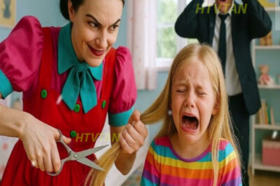 HIJA DEL MILLONARIO LLORABA POR SU PELO, CUANDO VUELVE ÉL SE VENGA DE LA NUEVA NIÑERA…