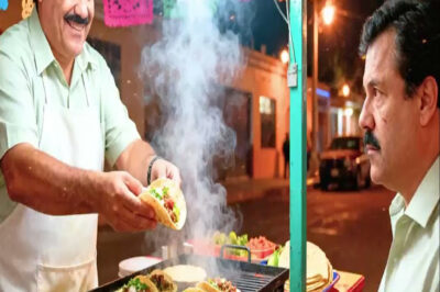 UN TAQUERO HUMILDE Atendió a un Cliente Misterioso Sin Cobrarle… Y Lo Que Recibió DESPUÉS Dejó a Todo el Barrio BOQUIABIERTO…
