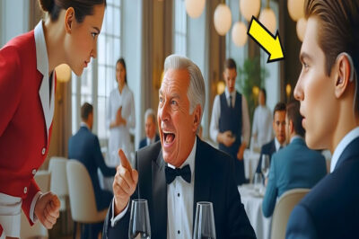 “¡Habla Com Mi Hijo Sordo!” — Se Burló El Millonario Arrogante… Pero La Mesero Lo Calló