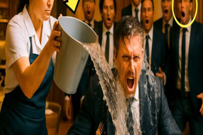 TODO EL SALÓN LE TENÍA MIEDO AL MULTIMILLONARIO… HASTA QUE UNA CONSERJE LO DEJÓ AVERGONZADO