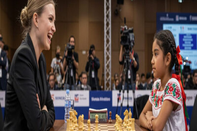 La gran campeona de ajedrez se burló al verla…y la niña mexicana de 8 años la humilló en cada jugada