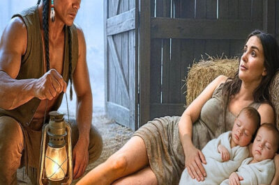 Apache solitario oyó ruidos en el granero—Al llegar encontró a una joven con dos recién nacidos….