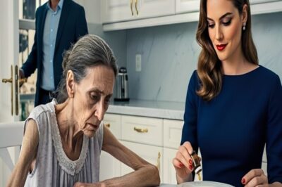 Madre del millonario perdía peso cada día — hasta que su hijo llegó y vio lo que hacía su esposa…