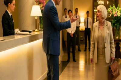 La echaron del hotel sin saber quién era su hijo…, ella se enfadó y los ahuyentó a todos…