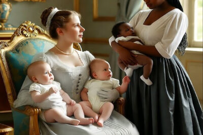La Sinhá Tuvo Trillizos y Mandó a la Esclava Desaparecer con el que Nació Más Oscuro…