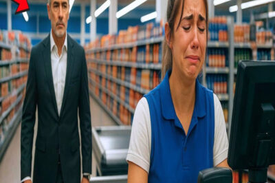 EL CEO ENTRÓ DISFRAZADO A UNA TIENDA — Y SE TOPÓ CON UNA CAJERA LLORANDO