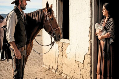 Compró una Cabaña en el Desierto para Morir Solo… Pero Encontró a una Mujer con un Bebé Escondidos…