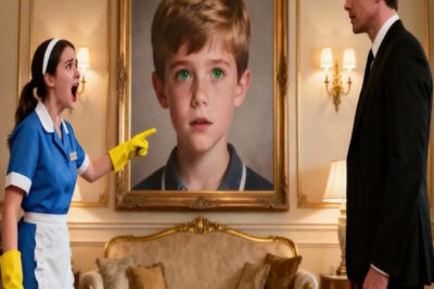 ¡Jefe, ese niño vivió conmigo en el orfanato!, gritó la empleada al ver el retrato en la mansión