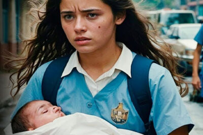 UNA NIÑA POBRE QUE LLEGA TARDE A LA ESCUELA ENCUENTRA A UN BEBÉ DESMAYADO ENCERRADO EN UN COCHE…