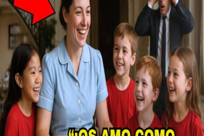 NINGUNA NIÑERA DURÓ UN DIA CON 4 HIJOS DEL MILLONARIO, HASTA QUE UNA MUJER EN SILLA DE RUEDAS…