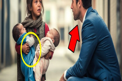 “¿TE QUEDAS CON UNO?”—SUSURRA LA NIÑA ENTRE LÁGRIMAS. MILLONARIO SE QUEDA HELADO AL VER A UNA NIÑA