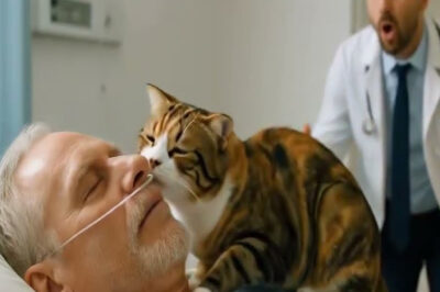 Un GATO CALLEJERO se COLÓ en la habitación del billonario en coma… y LO QUE OCURRIÓ DESPUÉS FUE UN MILAGRO QUE NI LOS MÉDICOS PUEDEN EXPLICAR…