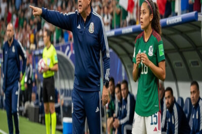 Ni el técnico de México creía en ella…hasta que la joven mexicana suplente hizo llorar al estadio en