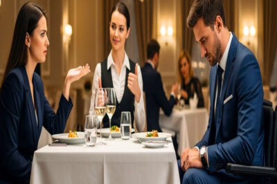 Millonario Discapacitado fue Humillado en Cita a Ciegas… La Mesera Tuvo un Gesto que Cambió Todo