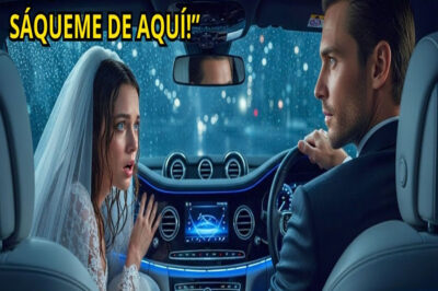 Escapó de su BODA y se ESCONDIÓ en el AUTO del MILLONARIO, pero él ya la estaba ESPERANDO para…