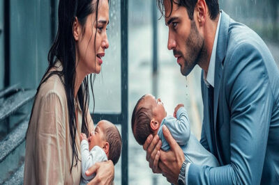 “NO PUEDO CUIDAR DE LOS DOS” — MUJER ABANDONADA LE OFRECE UNO DE LOS GEMELOS AL MILLONARIO… PERO …