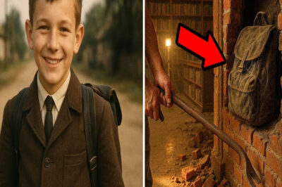 En 1966 un niño Desapareció, 50 años Después hallan su Mochila en la pared de la Biblioteca.