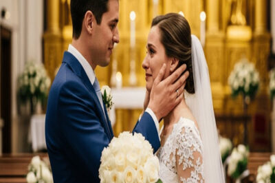 “TU NOVIO TE DEJÓ, ENTONCES SÉ MI ESPOSA” Dijo El Millonario A La Joven Novia En El Altar