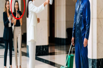 LA HIJA MIMADA DEL MILLONARIO HUMILLÓ AL LIMPIADOR… SIN SABER QUIÉN ERA EN REALIDAD