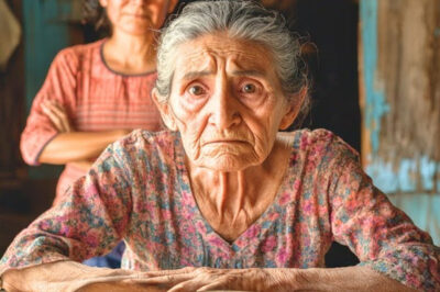 UNA ANCIANA PASÓ HAMBRE EN LA CASA DE SU HIJO… ¡POR CULPA DE SU NUERA CRUEL!