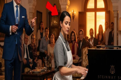 “¡SI TOCAS ESE PIANO, ME CASARÉ CONTIGO!”… SE BURLÓ EL MILLONARIO… LA LIMPIADORA TOCÓ COMO GENIO