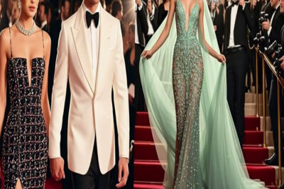 ÉL LLEVÓ A SU AMANTE A LA GALA… PERO SU ESPOSA ROBÓ TODA LA ATENCIÓN….