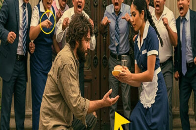 MILLONARIO PIDIÓ ESMOLA EN SU CASA Y FUE DESPRECIADO… SOLO UNA EMPLEADA HUMILDE ME EXTENDIÓ SU MANO