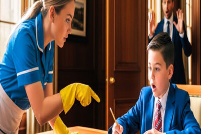 EL HIJO DEL MILLONARIO REPROBABA SIEMPRE… HASTA QUE LA EMPLEADA MOSTRÓ UN DON INESPERADO