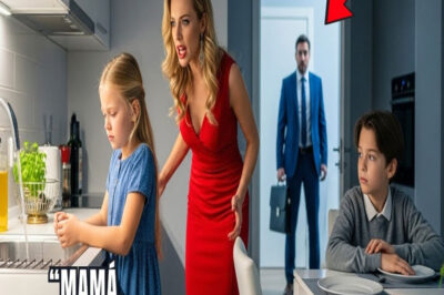 La Niña Lavaba Platos Entre Lágrimas… El Padre Millonario Regresó De Sorpresa Y Lo Cambió Todo