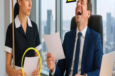 TE DOY MI SUELDO SI TRADUCES ESTO, SE RIÓ EL JEFE MILLONARIO, PERO LA EMPLEADA DE LIMPIEZA LO CALLÓ